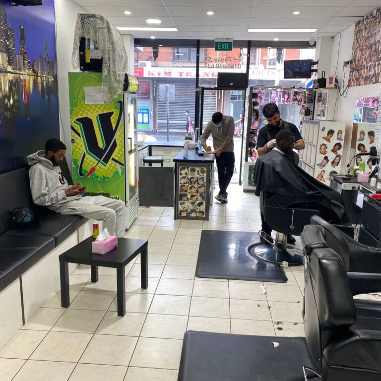 Renovation of the barber shop