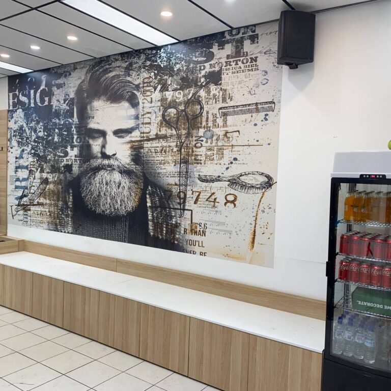 Renovation of the barber shop