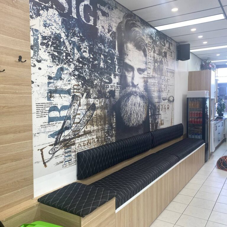 Renovation of the barber shop