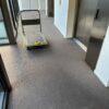 Carpet tile installation