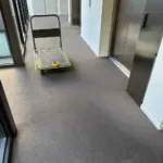 Carpet tile installation