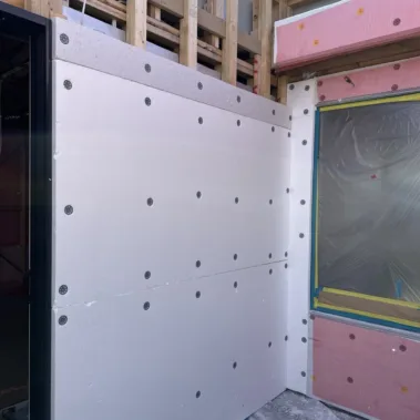 Polyester installation